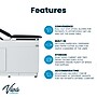 Viva Comfort Exam Table, 500 lbs. Capacity, Black (ADI996-09-S2-BLK-MK)~#|#~7D9195E5-4BCE-4D31-86858479F02C4644_sc7