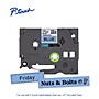 Brother P-touch Laminated Label Tape, 1/2" x 26.2', Black on Blue (TZe531)~#|#~7D9829EA-9FA5-4CC8-AEEF6C29CC9EC049_sc7