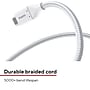Staples TECH USB-C to USB-C Charging Cable, 9.8 ft., White (ST62336)~#|#~7D98A2AA-6044-4B84-A2BEBBDF127C02F6_sc7