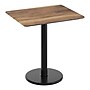 Flash Furniture TopGuard 30" x 24" Rectangular Wood Dining Table with Round Base, Natural/Black Base (ST2430NATTR18)~#|#~7D99250F-AECF-48B3-BF54F516B570D5F6_sc7