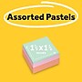 Post-it Notes Cube, 1 7/8" x 1 7/8", Assorted Pastels, 400 Sheets/Cube (2051-TMC-07)~#|#~7D9B16F2-2338-4FBF-9D0950A232DC68B3_sc7