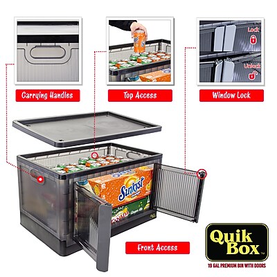 Dbest Quik Box Folding Storage Bin