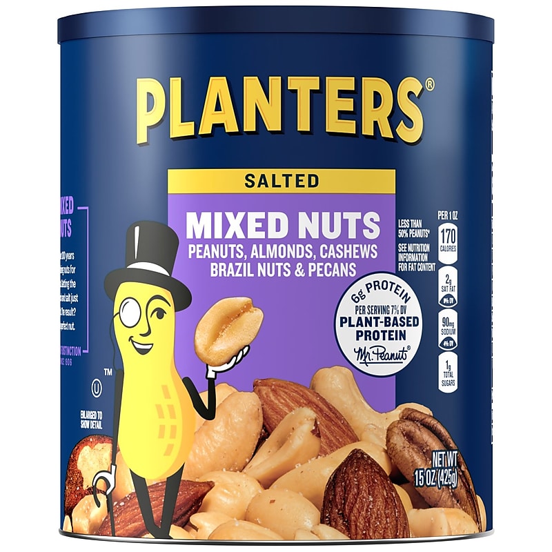 Planters Mixed Nuts, Variety, 15 Oz. (001670) image 1
