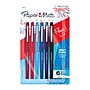 Paper Mate Flair Pens, Medium Point, 0.7mm, Assorted Ink, 6/Pack (2230919)~#|#~7D9EA854-9D54-4B15-A1418330808B996B_sc7