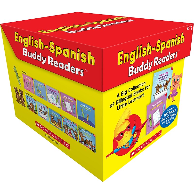 Scholastic Teaching English-Spanish Buddy Readers: Set 1, Multiple-Copy Set, 101 Books/Set image 1