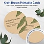 Avery Matte General Use Blank Cards, Kraft Brown, 150/Pack (95333)~#|#~7DA57842-E4B3-443D-9E395336CB42B10F_sc7