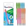 Paper Mate FlexGrip Ultra Retractable Ballpoint Pen, Medium Point, 1.0mm, Black Ink, Dozen (2204001)~#|#~7DA6D372-B72F-4621-81D39B590D80B165_sc7