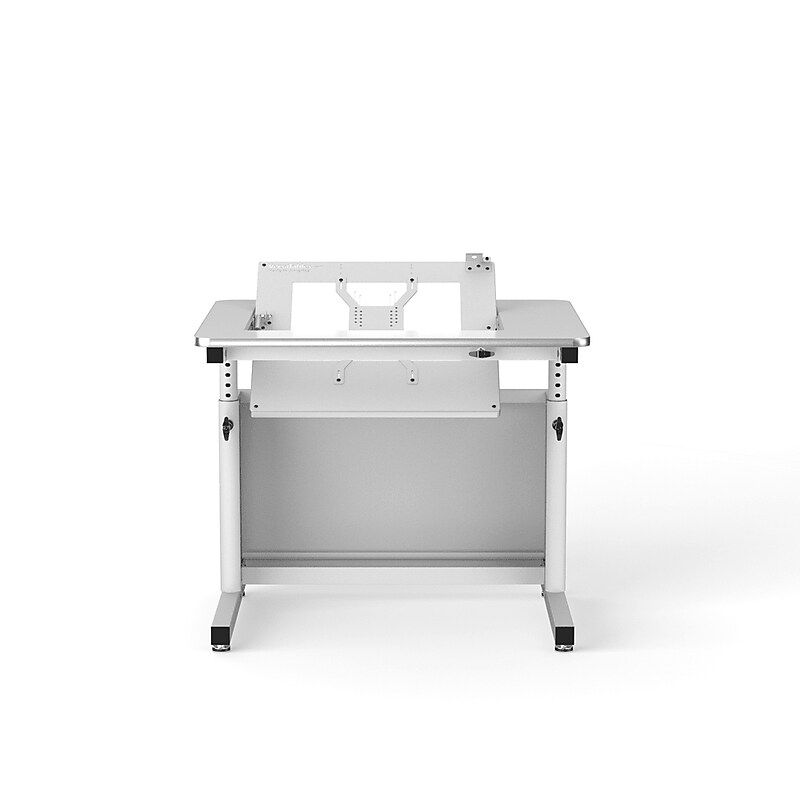 VersaDesk Revolution 36"W Manual Adjustable Standing Computer Table, White (RST3630-WW) image 1