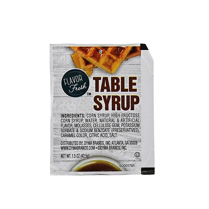 Flavor Fresh Table Syrup Cups, 1.5 oz., 100/Carton (DIX75901) image 1