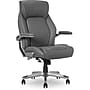 La-Z-Boy Meyer Ergonomic Bonded Leather Swivel Executive Chair, Gray (60082-GRY)~#|#~7DAF498A-968F-45AF-82F2DD69E41082B2_sc7