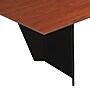 Regency Array 96"W x 48"D Conference Table With Grommet, Cherry/Black (ACT9648CHBK)~#|#~7DAFFC1C-2B8B-4AEB-B18100397ED7281C_sc7