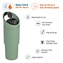 ASOBU Cosmic Stainless Steel Double Wall Insulated Water Bottle, 32 oz., Basil Green, (ADNABF77BG)~#|#~7DB41538-829C-4991-B3B04801C154D34E_sc7