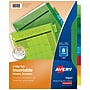 Avery Big Tab Insertable Plastic Divider, 8 Tabs, Multicolored (11901)~#|#~7DBE4E16-E2E8-4CA1-8725CE56B73DC234_sc7