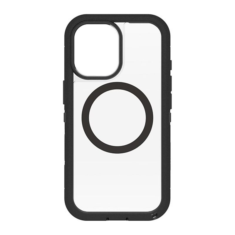 OtterBox Defender Pro XT MagSafe Phone Case for Apple iPhone 17, Shock Absorbing, Black Dark Side (77-98439) image 1