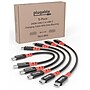 Plugable 0.5 ft. USB-C to USB-C Charging Cable, Male to Male, Black, 5/Pack (USBC-CCS5X)~#|#~7DCE4B88-79C7-4E02-AAE5B909FED0DE4F_sc7