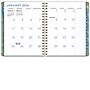 2026 Global Printed Products Big Print 8.5" x 11" Weekly & Monthly Planner, Hardcover, Whispering Meadow (LGPRTCY26851186)~#|#~7DD871C3-89E2-44B4-90175B2A41D9365D_sc7