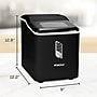 Igloo Countertop Ice Maker, Black (IGLICEBSC26BK)~#|#~7DDB41AB-0B2D-4249-9EF21D28DA6E9387_sc7