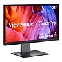 ViewSonic ColorPro 24" 4K UHD 60Hz LCD Monitor, Mac-Compatible, Adjustable, Black/Silver (VP2488-4K)~#|#~7DDF0704-7A45-41EB-BCD51FB87D018C1D_sc7