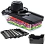 Brentwood Plastic Mandoline & Grater, Black (KA-5046BK)~#|#~7DE40CD6-5196-46A3-B0982AE1CA5B5305_sc7