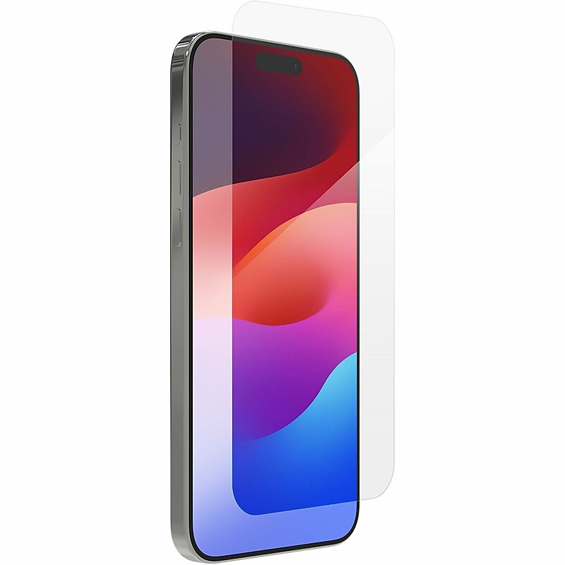 invisibleSHIELD Glass Elite Anti-Glare Tempered Glass Screen Protector for iPhone 15 Pro Max (200111590) image 1