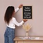Excello Global Products Black Chalkboard, 16.1" x 12", Wood Frame (EGP-HD-0514-S)~#|#~7DEF7E21-2A68-441C-A329898204C2836E_sc7