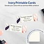 Avery Business Cards, 1" x 3", Matte Ivory, 160/Pack (95283)~#|#~7DF1BC71-A12E-465F-AF08C7FCE7F43F33_sc7