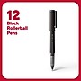 TRU RED™ Rollerball Pens, Fine Point, Black, Dozen/Pack (TR57321)~#|#~7DF23C7C-3E24-49DF-9FAD8325554A7E4D_sc7