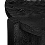 Storied Home Paulownia 13.8"Dia. Wooden Round Accent Table, Black (EC1802)~#|#~7DF39A7A-09F8-40A7-A7D3D5D19C0D4108_sc7