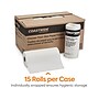 Coastwide Professional Choose-Your-Size Kitchen Rolls Paper Towel, 2-Ply, White, 128 Sheets/Roll, 15 Rolls/Carton (CW21809)~#|#~7DF5EFDC-2855-4B3C-A4322BC40F2B3457_sc7