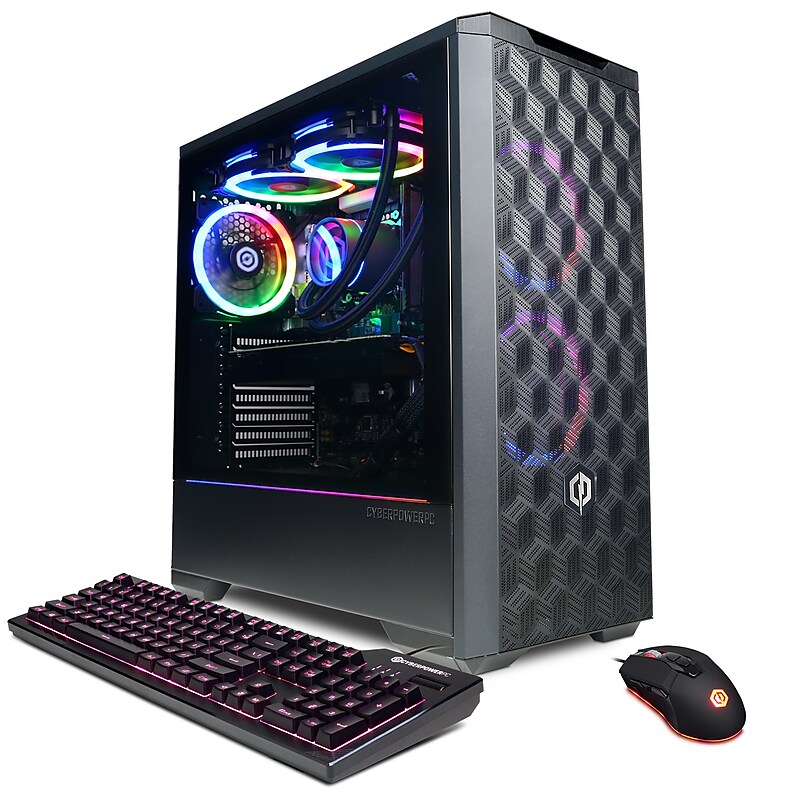 CyberPowerPC Gamer Supreme Gaming Desktop Computer, Intel Core i7-14700F, 16GB Memory, 2TB SSD (SLC10000CPGV15) image 1