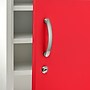 Viva Comfort Steel Medical Storage Cabinet with Dual Key Lock, 1.16 cu. ft. (999-06-RED)~#|#~7DFC0406-1D0E-475A-BA6F1C29082CFC12_sc7
