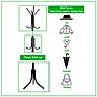 Mind Reader Coat Tree, Black, Metal (COATRACK11-BLK)~#|#~7DFFEF21-BFB8-442C-B19F37DD3F8B8186_sc7