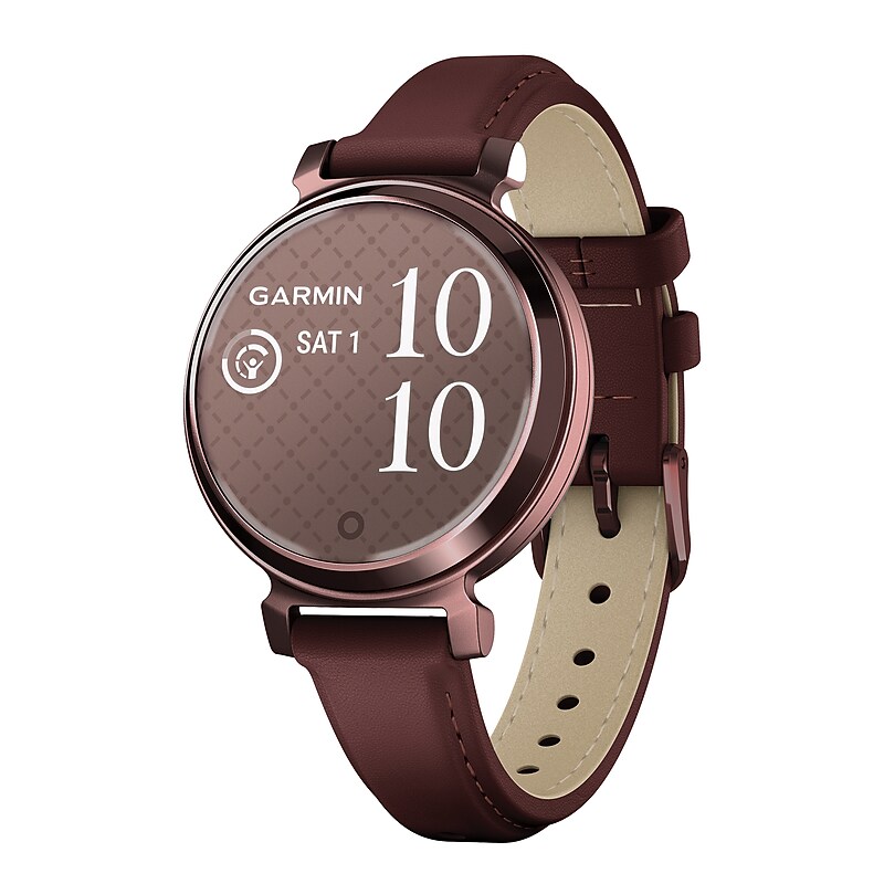 Garmin Lily 2 Smartwatch, GPS, 35.4mm, Leather Band (010-02839-03) image 1