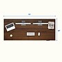 FlexiSpot E7 Commercial 72''W Electric Rectangular Adjustable Standing Desk, Black Walnut/Black (E7BCOM7230-BW)~#|#~7E0923B2-DB98-4A7B-AF246F1175E0811F_sc7