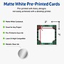 Avery Silver-Green Plaid Matte Blank Card, White, 120/Pack (S00-FJ9)~#|#~7E0BEAD2-2C40-452E-A1D60C044B3BDF8C_sc7