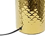 Simple Designs Whimsical Wave 23.75" LED Table Lamp, Gold Base/Black Shade (LT2124-GLD)~#|#~7E0C1908-6DB8-45FE-9C2C20A7B3798083_sc7