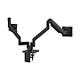 Humanscale Dual Monitor Arm, Black (X22DBB)~#|#~7E0E8B3E-2B14-47A4-8C7688DA26DC7813_sc7