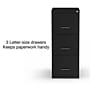 Staples 3-Drawer Vertical File Cabinet, Letter Size, Lockable, 36.2"H x 14.5"W x 18.9"D, Black (-ST62799)~#|#~7E115B6B-72A3-46DB-89BA70EC33D9AE8D_sc7