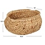 Household Essentials Round Woven Basket with Handles, Natural (HHML-4007)~#|#~7E162030-12D5-48D0-956F7693D0A33495_sc7