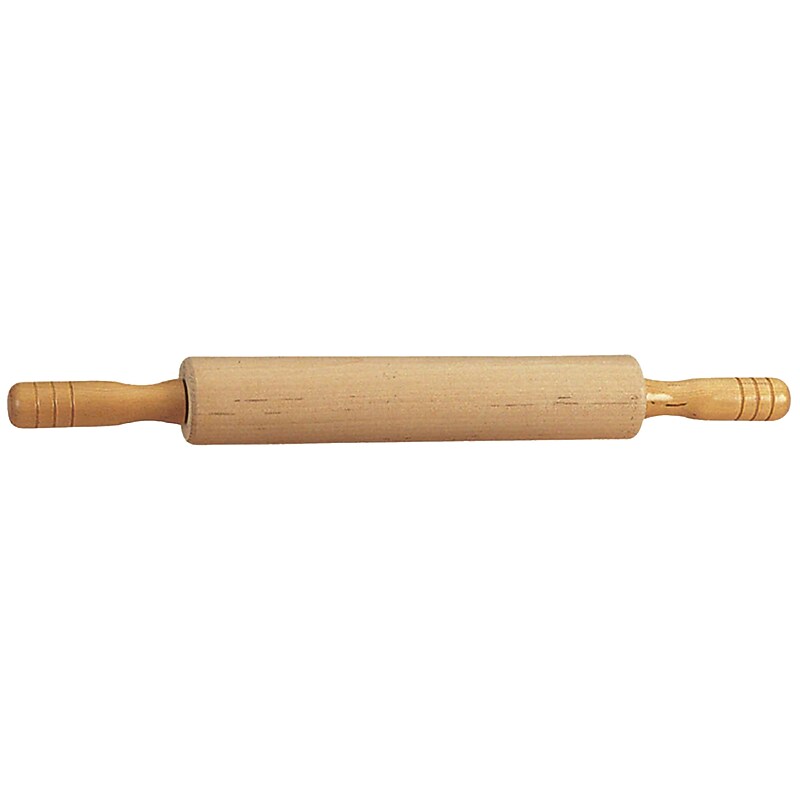 Better Houseware Wooden Rolling Pin with Nylon Bearings, Small (613) image 1