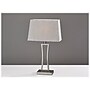 Simplee Adesso Camila Table Lamp, Brushed Steel, 2/Pack (SL1151-22)~#|#~7E1C387C-EDCE-4898-9BD64009AA12DED5_sc7