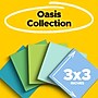 Post-it Recycled Super Sticky Notes, 3" x 3", Oasis Collection, 70 Sheets/Pad, 12 Pads/Pack (654R-12SST)~#|#~7E224835-43DB-4B59-9ED280E10468F8CC_sc7