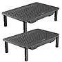 Staples TECH Adjustable Monitor Stand with Drawer, Black, 2/Pack (ST62819-CC-VB)~#|#~7E269965-A629-482A-9D65359DD04FF618_sc7