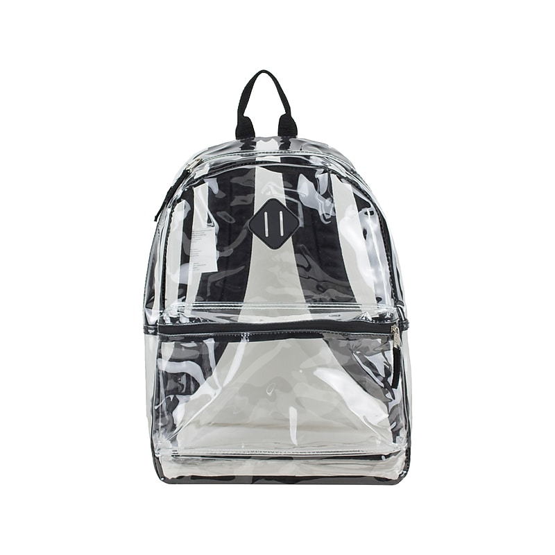 Eastsport Backpack, Clear/Black (197912-BLK) image 1