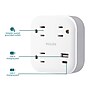 Philips Elite 3-Outlet Surge Tap with USB, 980J, 1 USB-A, 1 USB-C, 12W, White (SPP9393W/37)~#|#~7E2E58C0-137F-4161-880444913DE63F88_sc7