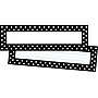 Barker Creek Black & White Dots School Name Plates, 12" x 3.5", 36/Pack (LL1405) ~#|#~7E2FCD9A-AC18-4991-8F97B286D7425BFF_sc7