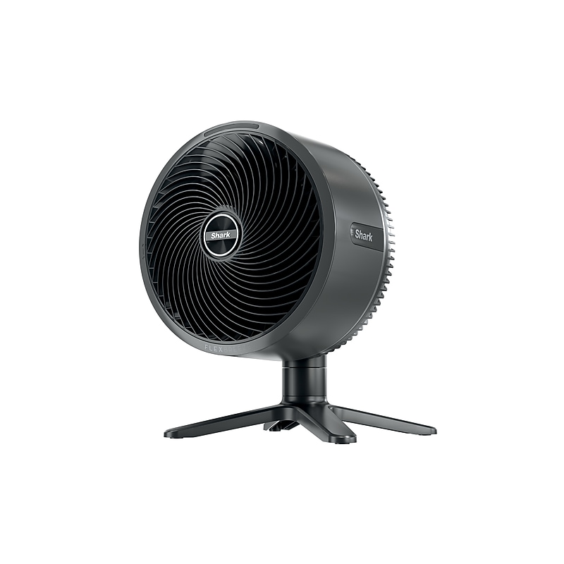 Shark FlexBreeze TableMate Oscillating Desk Fan, 5-Speed, Charcoal (FA151BRN) image 1