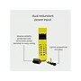 Brainboxes Industrial 4-Port Gigabit Ethernet Unmanaged Switch, Yellow (SW-584)~#|#~7E3C215B-F51D-43B8-BD6DB0B5EC80DAF2_sc7
