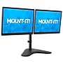 Mount-It! Adjustable Dual Monitor Arms, Up To 32" Monitors, Black (MI-2781)~#|#~7E4302CC-0D6C-4926-B706AC1D57F677A5_sc7