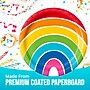 Say Hooray! Rainbow Cheer Birthday Props, Multicolored, 49/Pack (DTC0072E2A)~#|#~7E4A2DB1-67A7-4A4F-8250B6EAC934CDCC_sc7